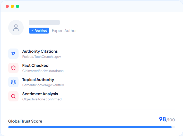 E-E-A-T Optimization Interface